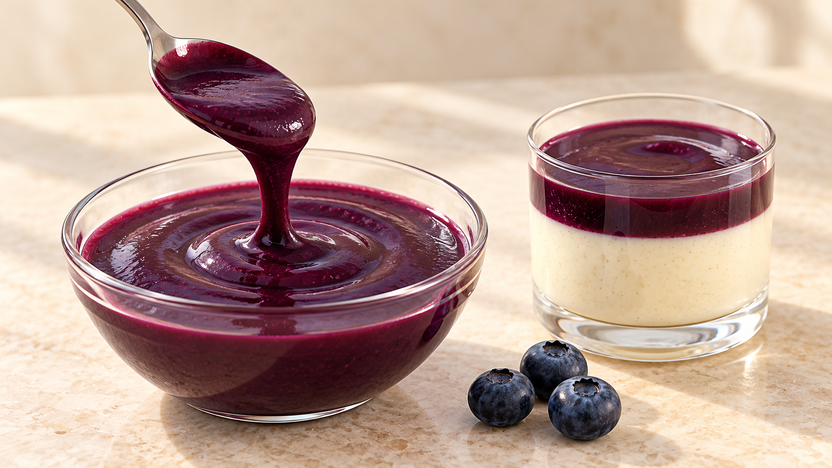 Celebre Blueberry Puree for commercial food production